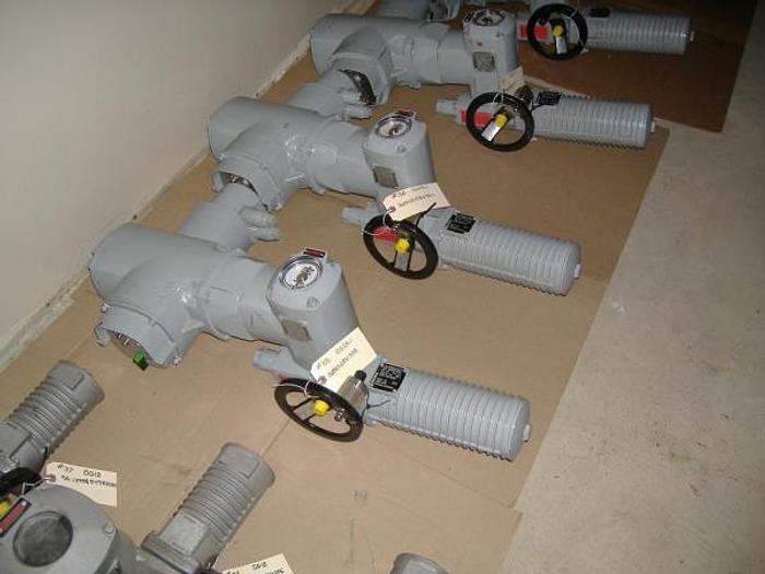 Used (2) AUMA SG05.1 Electric Valve Actuators – NEW SURPLUS – SOLD!