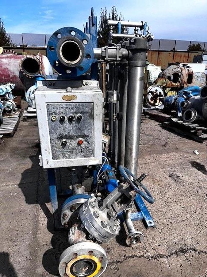 Used AES Eaton 4 Bank tubular Backwash Filter with Controls