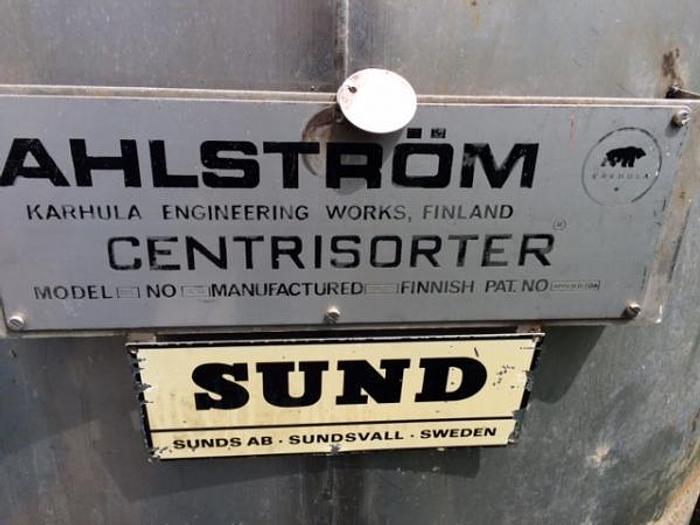 Used Bird Ahlstrom Model 800 Centrisorter Screen – SOLD!
