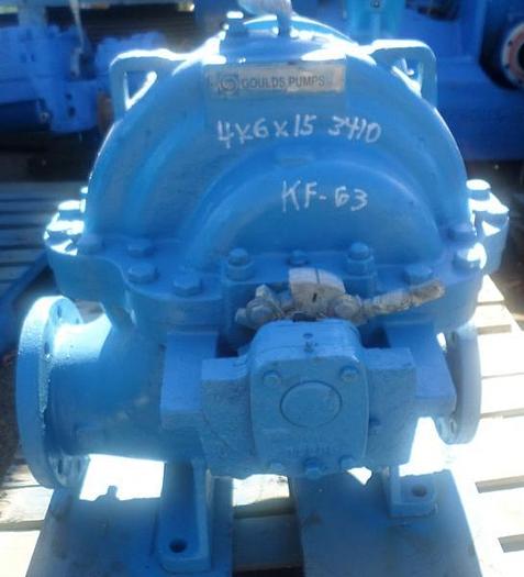 Used Goulds 3410 4x6x17 Pump