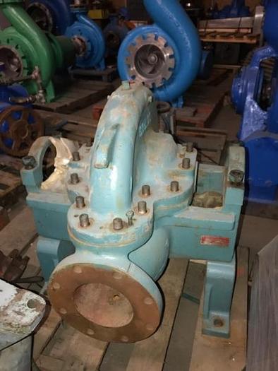 Used Goulds 3405 4x6x14 Split Case Pump