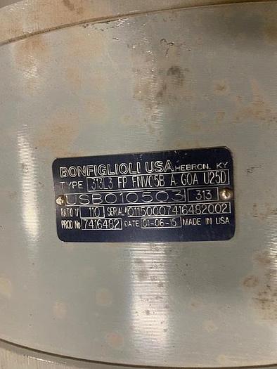 Bonfiglioli Planetary Gearbox Type 313L3 FP FNV05B A GOA U2 Ratio 110