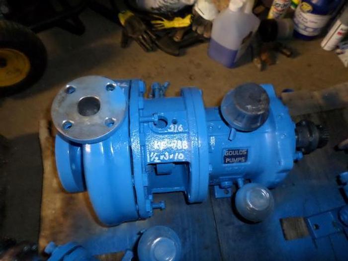 Used Goulds 3196 1-1/2x3x10