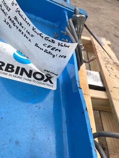 Used Orbinox 8 & 10 inch Knifegate Valves -NEW
