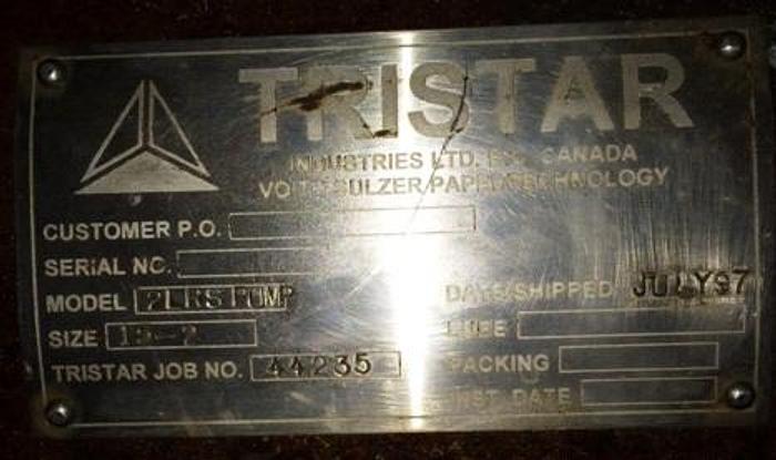 Used Ahlstrom 2LRS-15-2 2 stage liquor male-up Pump – SOLD!