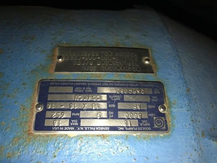 Used Goulds 18x18x18 Axial Flow Pump (New) -SOLD!
