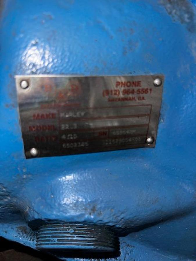 Refurbished Marley 22.3 Ratio 4.10 Cooling Tower Gear Reducer