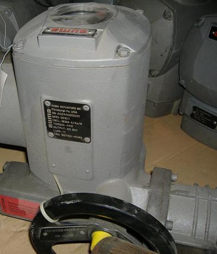 Used AUMA SG10.1 Quarter-Turn Electric Valve Actuator – New Surplus
