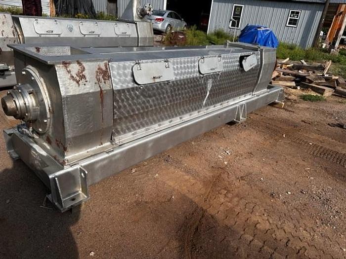 Used Voith Thune SP32L Dewatering Screw Press