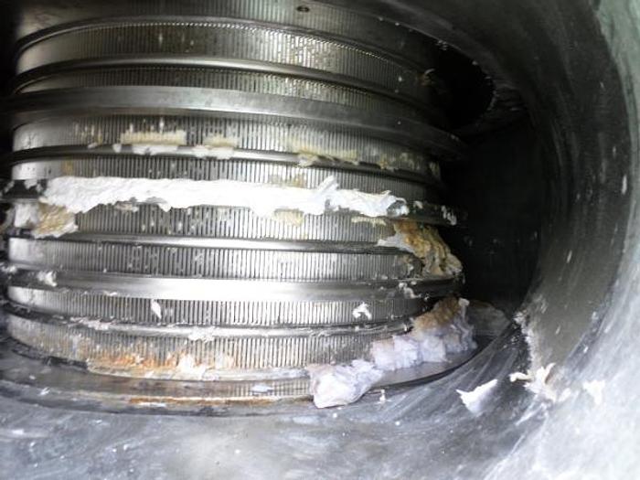 Used Black Clawson Ulta Size 2 Pressure Screen SS