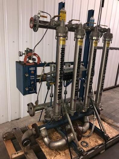 Used Ronningen Petter 4 Bank Filter with Backwash Control