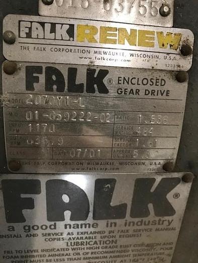 Used Falk 2070Y1-L Gear Reducer