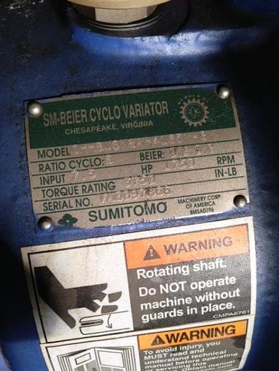 Used SM-Beier  Variator (Unused)