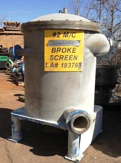 Used Bird 800 Esher Wyss Pressure Screen with Lobed Rotor – SOLD!