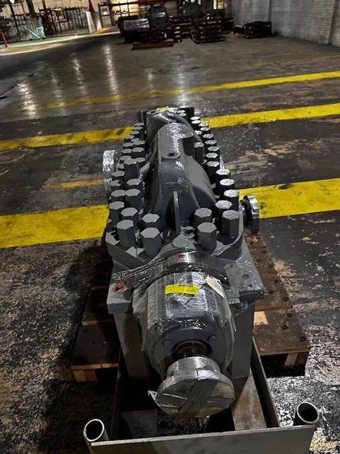 Used United WMSND-M 3x9 8-Stage Horizontal Multistage Centrifugal Pump CA6NM Rebuilt