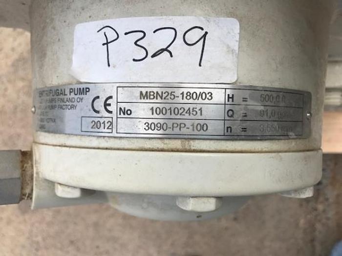 Used Sulzer MBN25-18003 Feedwater Pumps