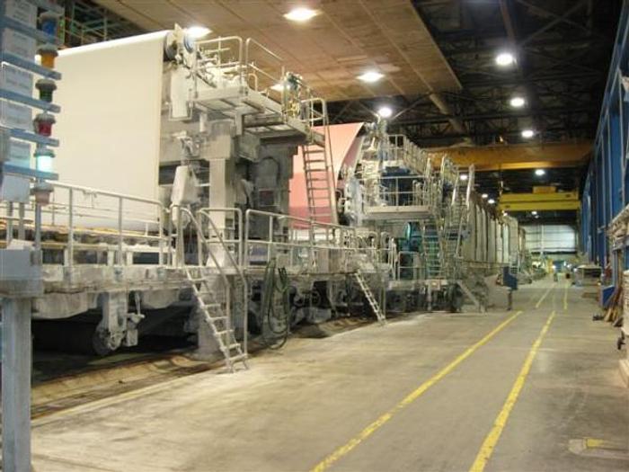Used 180 Inch Lightweight Coated Paper Machine