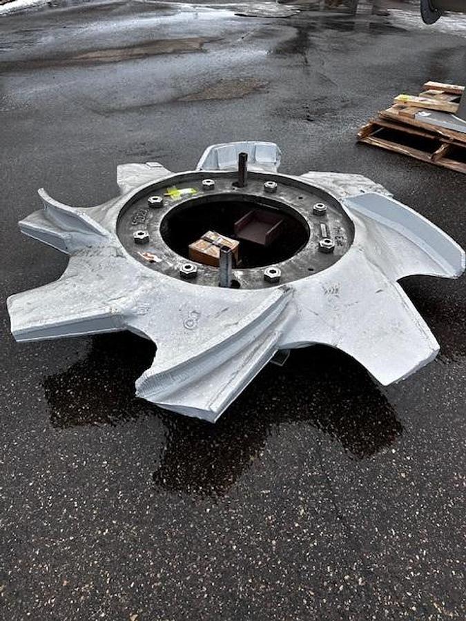 Refurbished Kadant BC Vortech Vokes Rotor Size 81.6