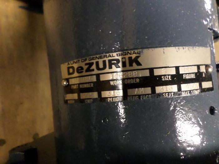 Used Dezurik 8 inch Basis Weight Valve (New in Crate)