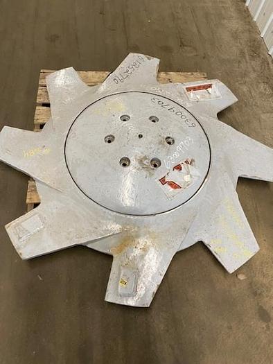 Used Black Clawson Vokes Rotor 67-1/4 Rebuilt