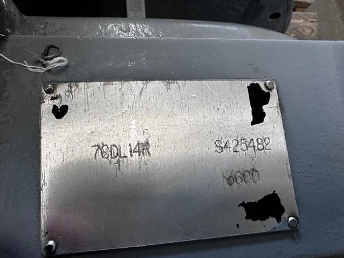 Used Gardner Denver Cyclo Blower Model 7CDL14R Helical Rotary Screw Blower