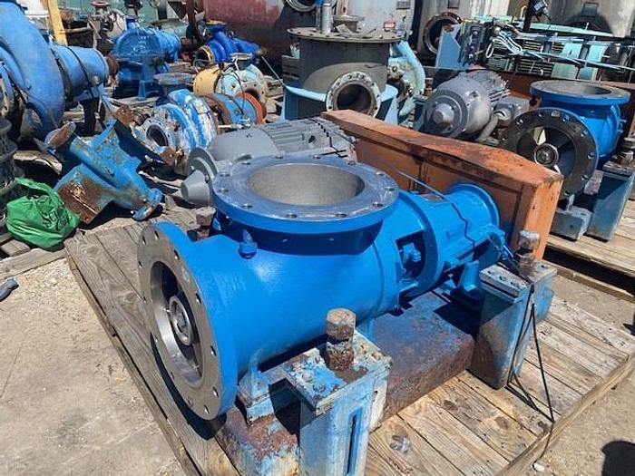 Used Goulds 12x12 Axial Flow Pumps with Base & Motors