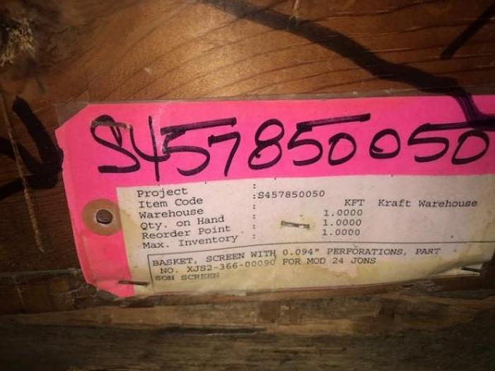 Used Bird Jonsson 24 Vibrating Screen Plate (NEW) – SOLD!