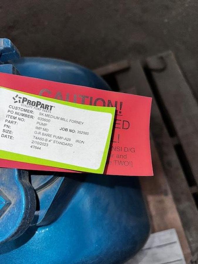 Used Gorman Rupp T4A60-B 4-inch Self Priming Pump (Rebuilt)