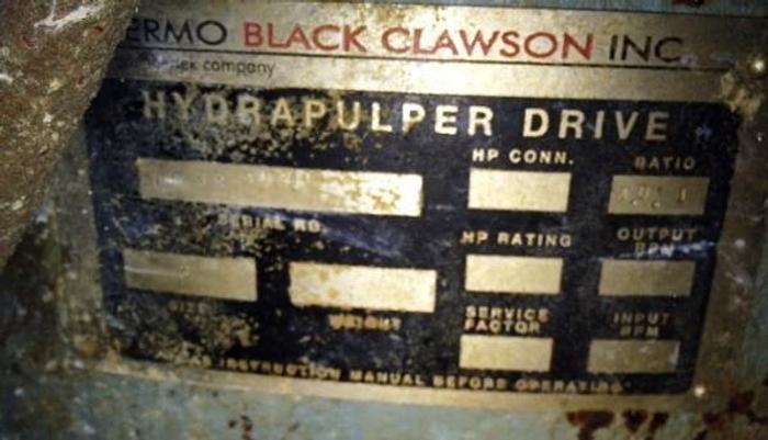 Used Black Clawson Number 3 Pulper Drive – SOLD!
