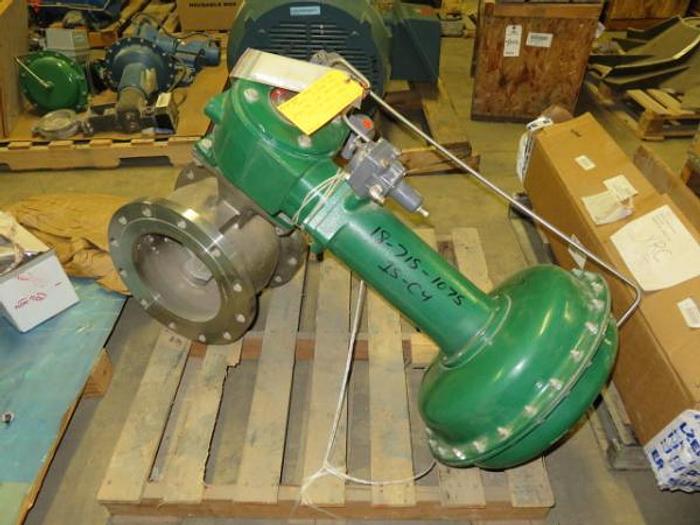 Used Fisher 10″ V150 V-Ball Valve -Rebuilt