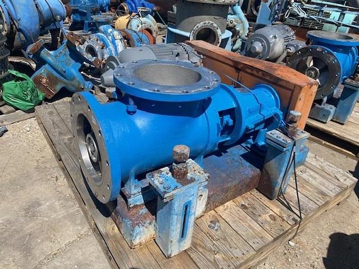Used Goulds 12x12 Axial Flow Pumps with Base & Motors