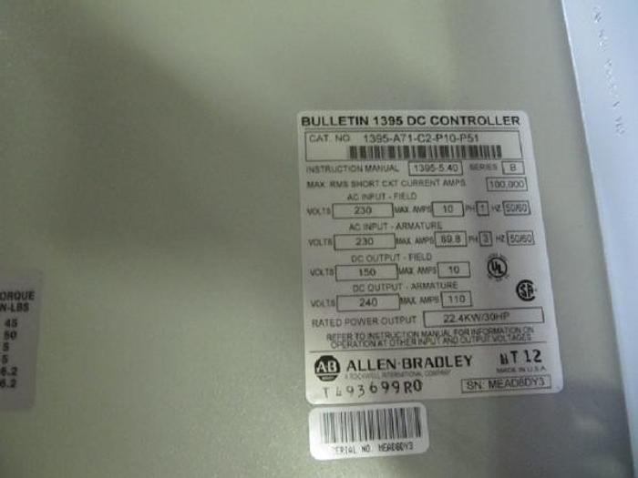 Used Allen Bradley DC Control Systems (Never Used)