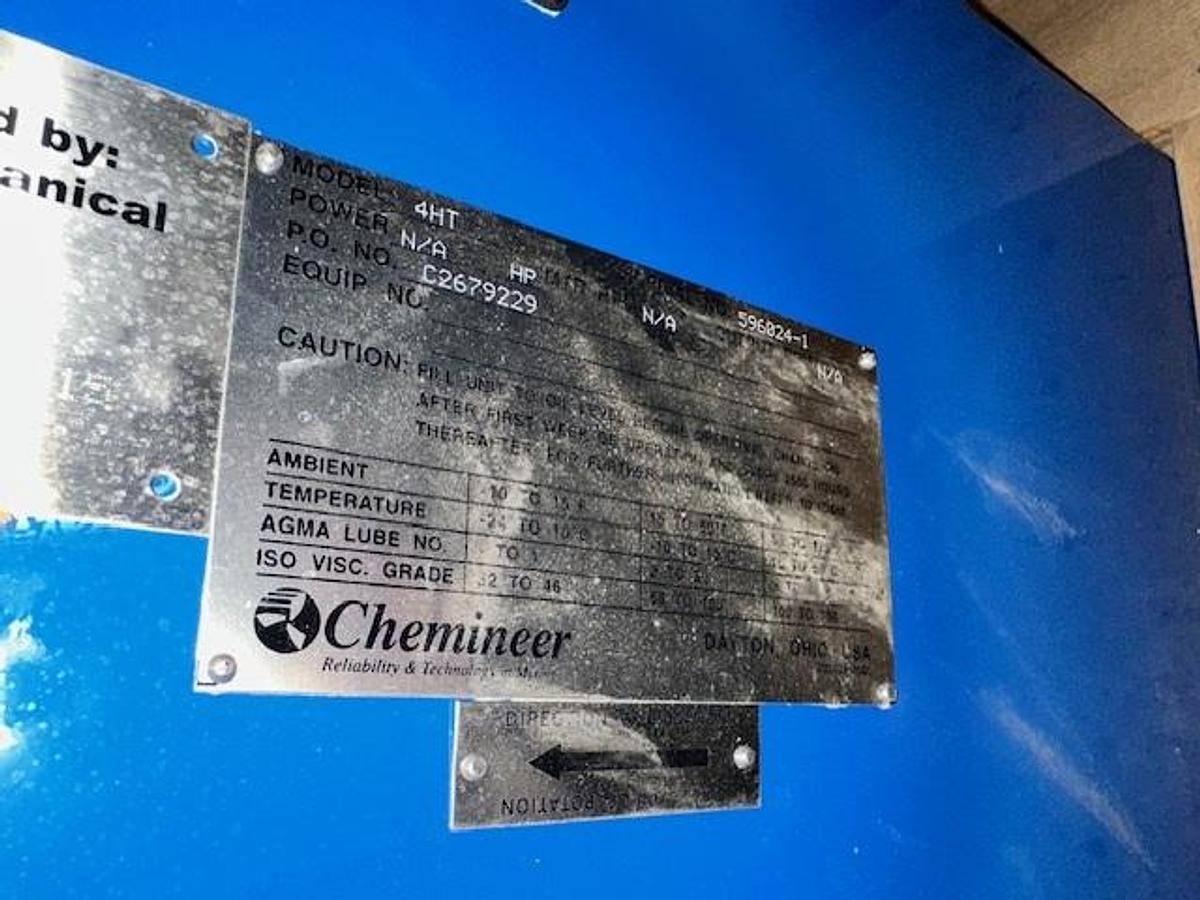 Refurbished Chemineer 4HT Agitator Mixer