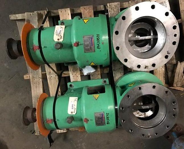 Used Sulzer Ahlstrom Ahlmix Chemical Mixers