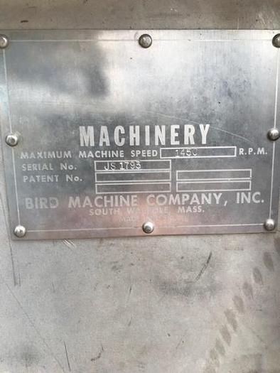 Used Bird Jonsson 24 Vibrating Screen with .187 Holes