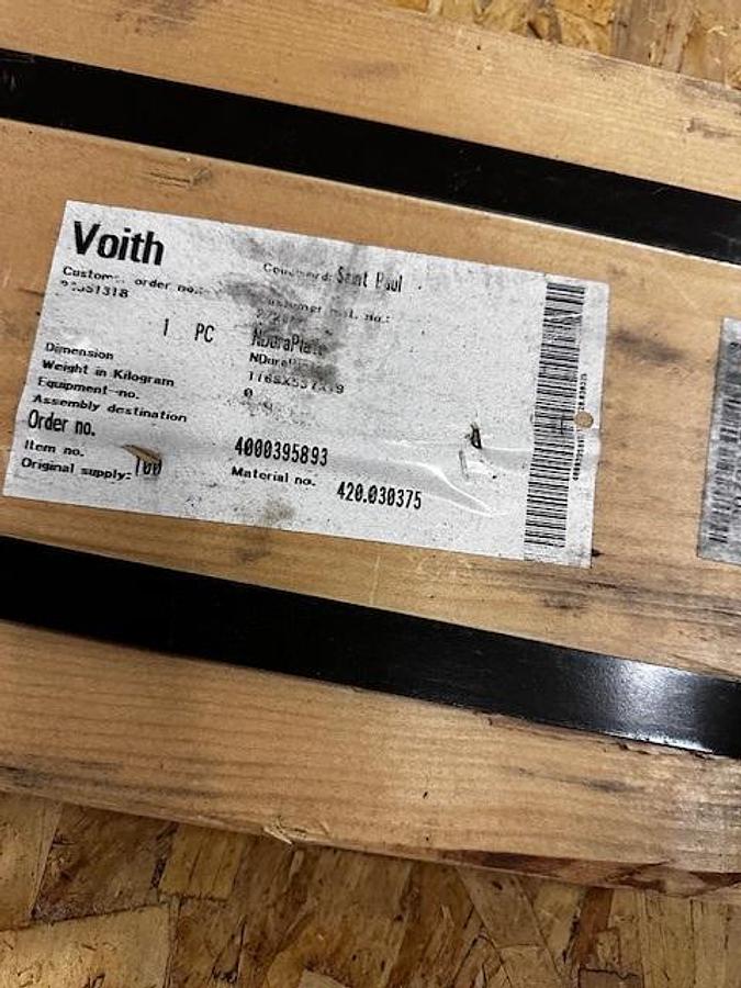 2023 Voith CM12 Rotor & Rotor Blade