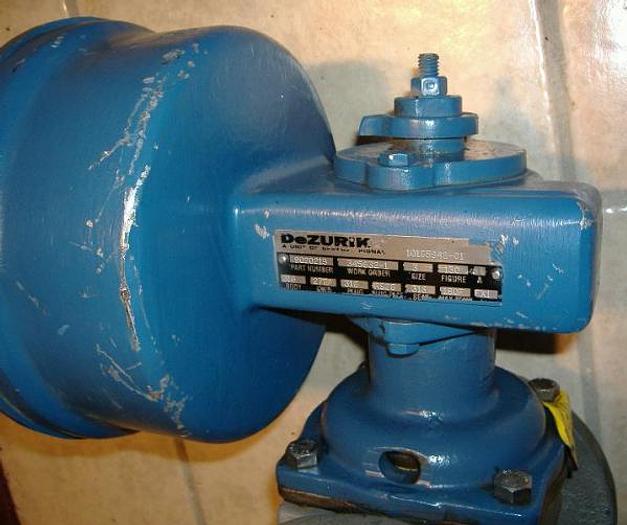 Used DeZurik 3″ 316 SS Plug Valve w/Actuator – NEW SURPLUS