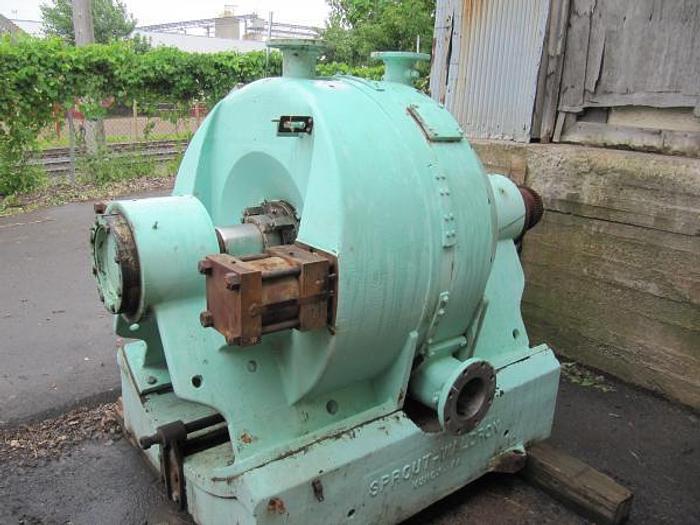 Used Sprout Waldron R34H Twin Disc Refiner-SOLD!