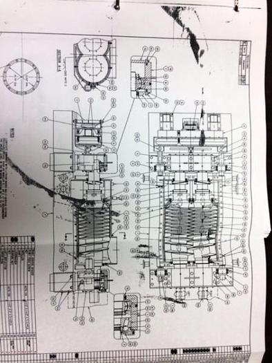 Used Ahlstrom Kamyr Kneader Disperger