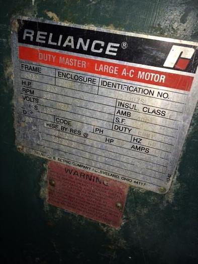 Used Reliance 800 HP Duty Master AC Motors (2 Avail)