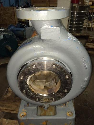 Used Goulds 3196 MTX Pump 4x6x13 with Motor & Base Alloy 20 -SOLD!