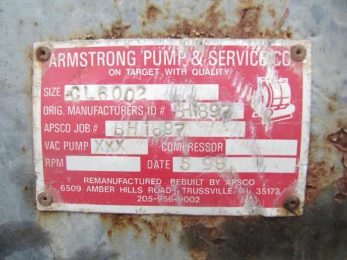 Used Nash CL6002 SS lined (SOLD!)