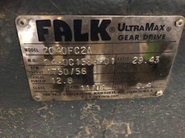 Used Falk 2040FC2A Ultra Max Gear Reducers Rebuilt