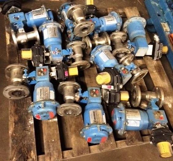 Used Jamesbury 2,3 & 4 inch Ball Valves