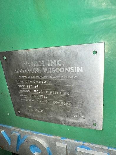 Used Voith Model 2E Deflaker SS