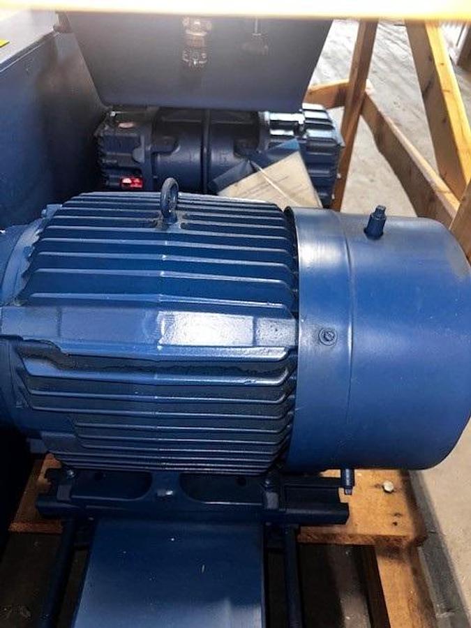 Aerzen GMA 12.5 Positive Displacement high Vacuum Blower with Base & Motor