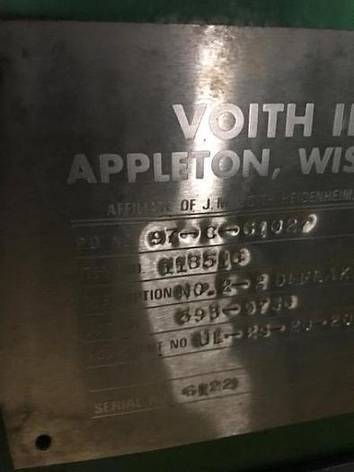 Used Voith 2E Deflaker SS