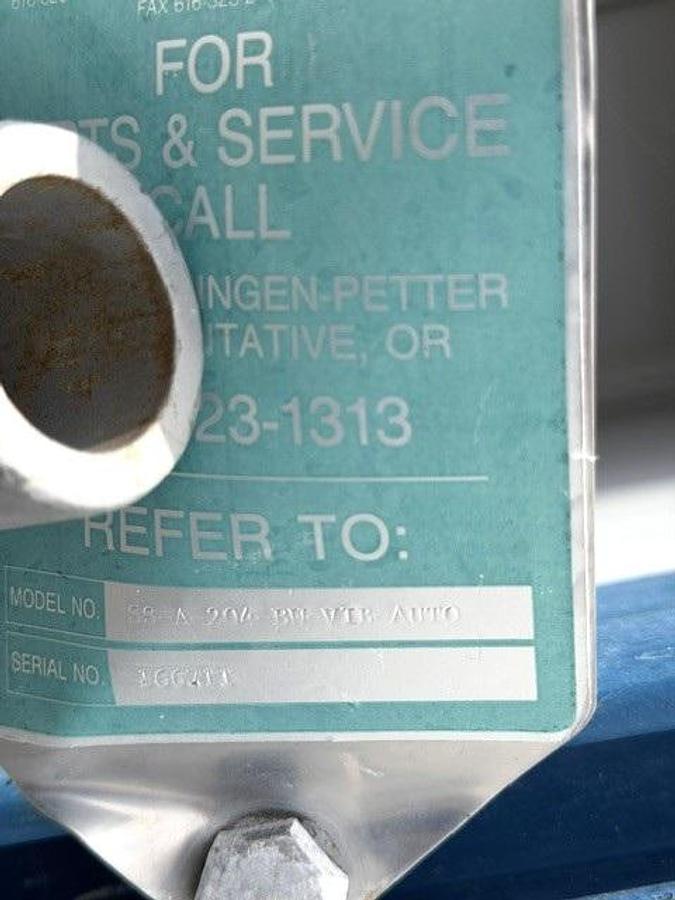 Used Ronningen Petter 4 Bank Tubular Backwashing Filter Model SS-A-204-BV-VIB-Auto