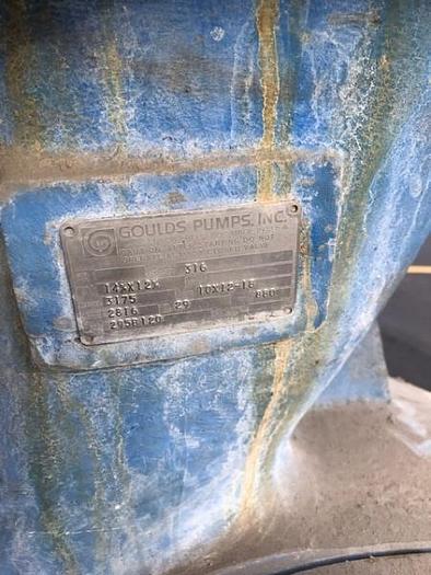 Used Goulds 3175 10x12x18 SS Pumps