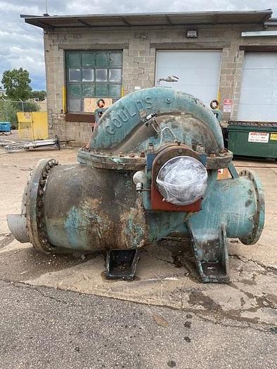 Used Goulds 3420 24x30x32 Stainless Split Case Fan Pump